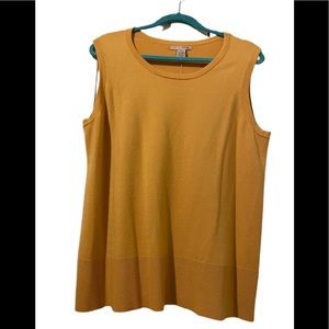NWT Evie woman sleeveless top size 1X